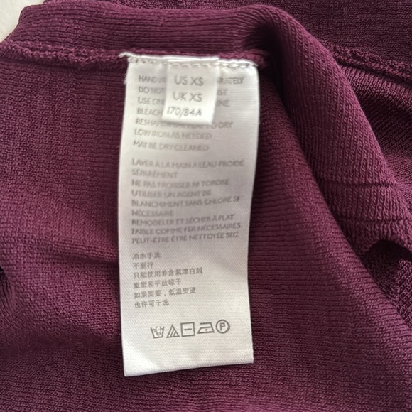 Intimately by Free People | In Bloom Scalloped Knit Brami Top OB1136855 Plum XS - Picture 13 of 16